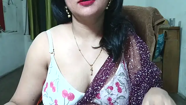 Snapshot of Cute_Mahi22 chatting on October 7, 6:10 am Cute Mahi22 online show from October 7, 6:10 am