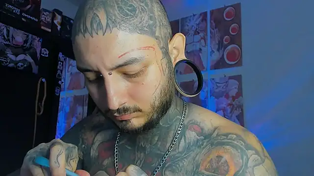 DEATHINK666XX online show from October 15, 6:08 pm