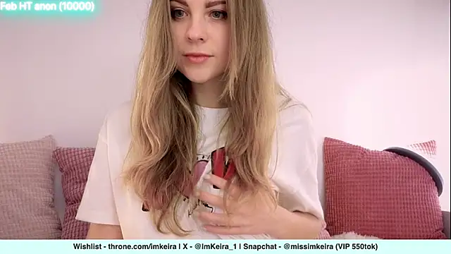 Snapshot of ImKeira chatting on February 16, 7:49 pm ImKeira online show from February 16, 7:49 pm
