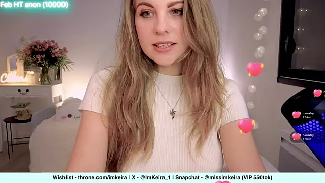 Snapshot of ImKeira chatting on February 18, 7:41 pm ImKeira online show from February 18, 7:41 pm