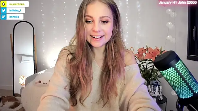 ImKeira online show from January 18, 8:01 pm