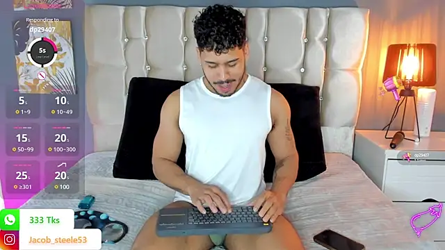 Snapshot of Jacob_Steele53 chatting on February 1, 10:37 am Jacob Steele53 online show from February 1, 10:37 am