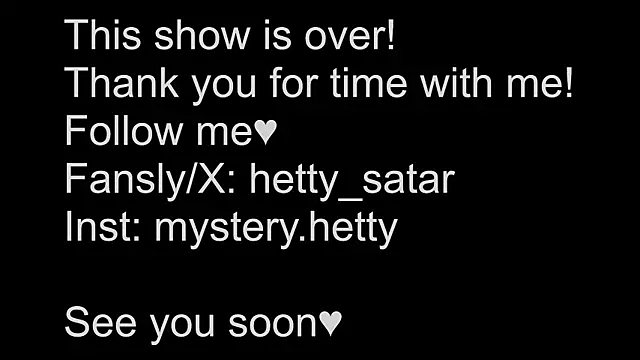 Hetty satar online show from February 28, 2:42 am