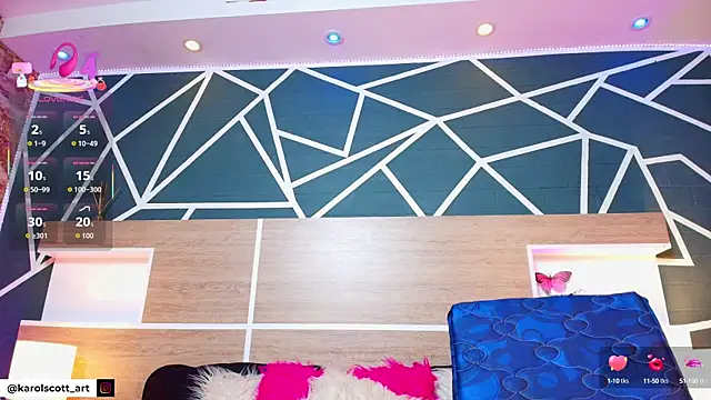 KAROL-SCOTT online show from September 18, 8:00 pm