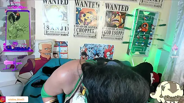 cristina blu21 online show from February 1, 6:21 am