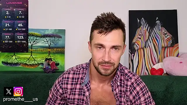 Snapshot of Promethe_us chatting on October 6, 9:56 pm Promethe us online show from October 6, 9:56 pm