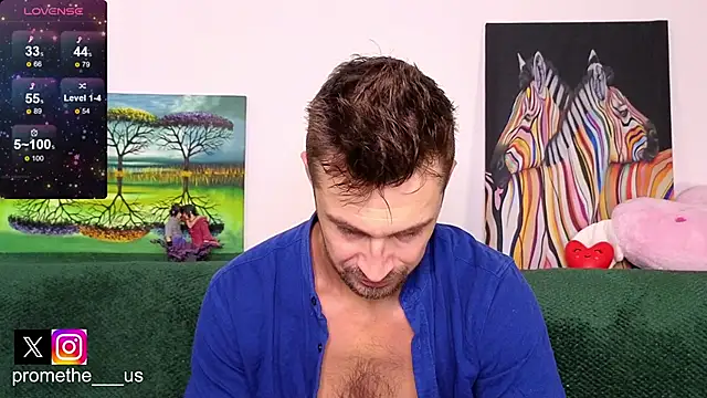 Snapshot of Promethe_us chatting on October 8, 9:07 am Promethe us online show from October 8, 9:07 am