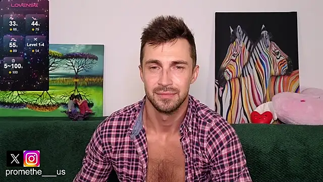 Snapshot of Promethe_us chatting on October 9, 1:20 pm Promethe us online show from October 9, 1:20 pm