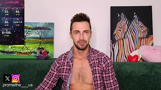 Snapshot of Promethe_us chatting on October 11, 9:41 am Promethe us online show from October 11, 9:41 am