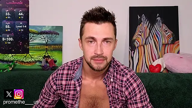 Snapshot of Promethe_us chatting on October 13, 8:47 am Promethe us online show from October 13, 8:47 am