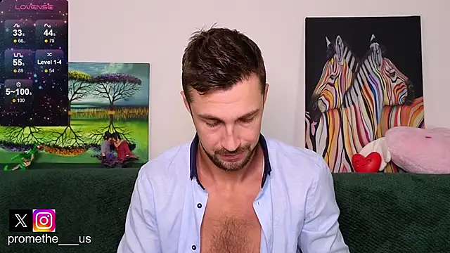 Snapshot of Promethe_us chatting on October 14, 9:10 am Promethe us online show from October 14, 9:10 am