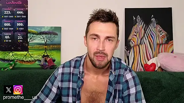 Snapshot of Promethe_us chatting on October 15, 8:58 am Promethe us online show from October 15, 8:58 am