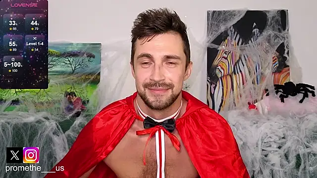 Snapshot of Promethe_us chatting on October 31, 11:11 am Promethe us online show from October 31, 11:11 am