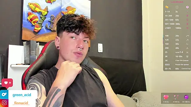 Green acid01 online show from April 15, 5:53 pm