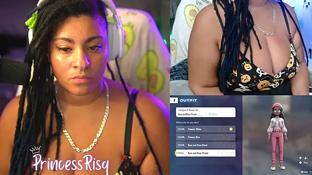 PrincessRisq online show from October 25, 1:24 am