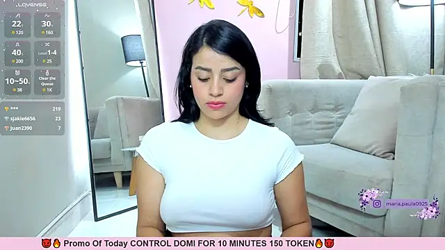Snapshot of Paula_Desousa chatting on February 1, 1:55 am Paula Desousa online show from February 1, 1:55 am