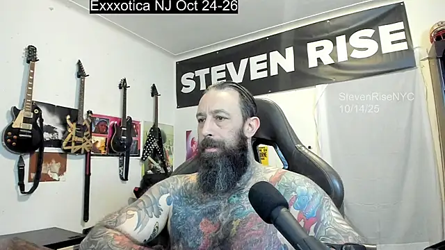 StevenRiseNYC online show from October 14, 12:50 pm