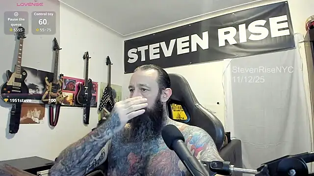 StevenRiseNYC online show from November 13, 3:05 am