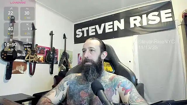 StevenRiseNYC online show from November 14, 1:37 am