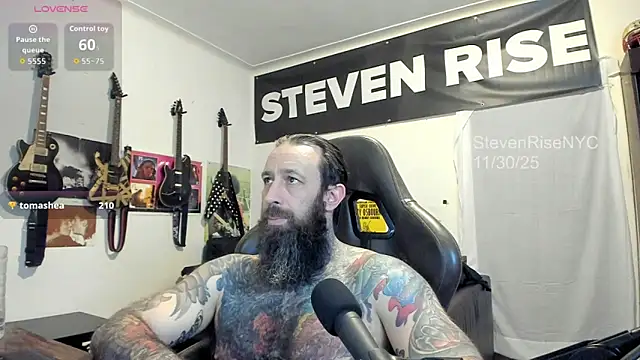 StevenRiseNYC online show from December 1, 1:21 am