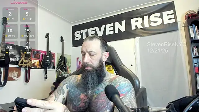 StevenRiseNYC online show from December 21, 2:35 pm